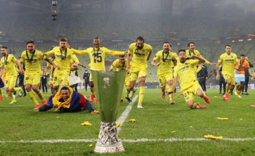 比利亚雷亚尔欧联杯夺冠 多支西甲球队官方送祝贺