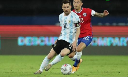 梅西当选阿根廷VS智利一役最佳球员 梅西任意球破门阿根廷战平智利
