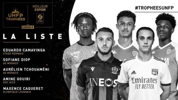 法甲最佳年轻球员：UNFP公布法甲最佳年轻球员候选名单