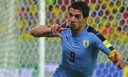 乌拉圭世预赛大名单：苏亚雷斯入选乌拉圭最新大名单